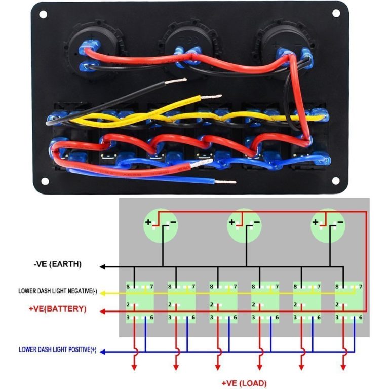 Race Car Switch Panel Wiring Diagram