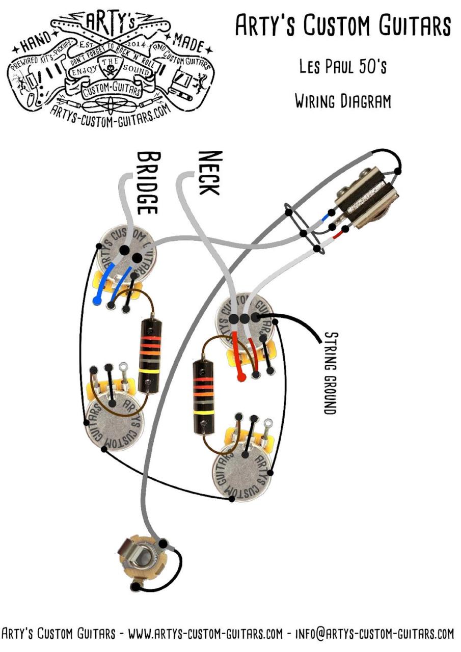 Gibson Les Paul Wiring Diagram