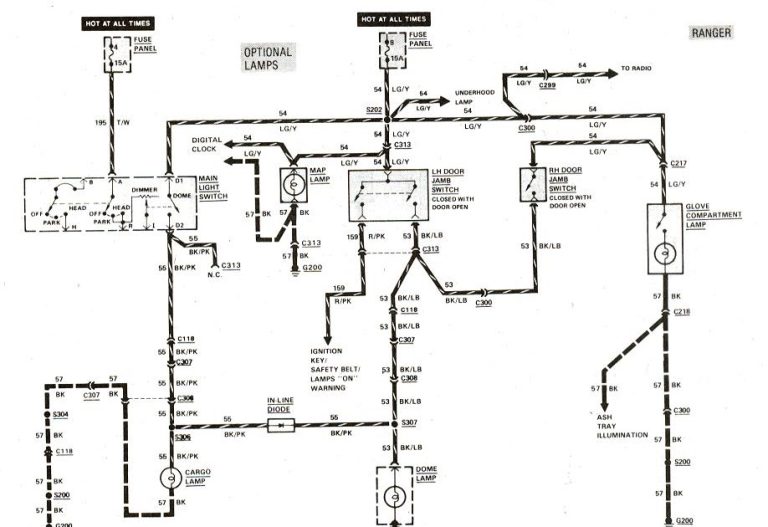 97 Lincoln Town Car Radio Wiring Diagram