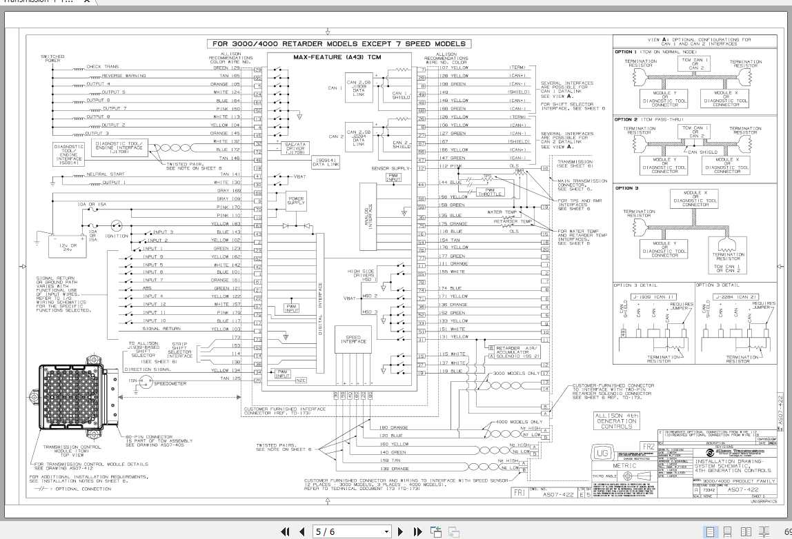 Allison 1000 Transmission Part Diagram Wiring Diagram Database