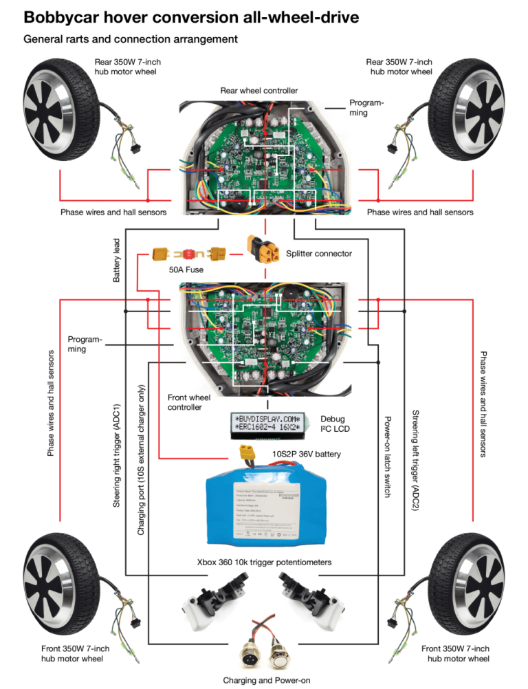 Hoverboard Motor Wiring Diagram