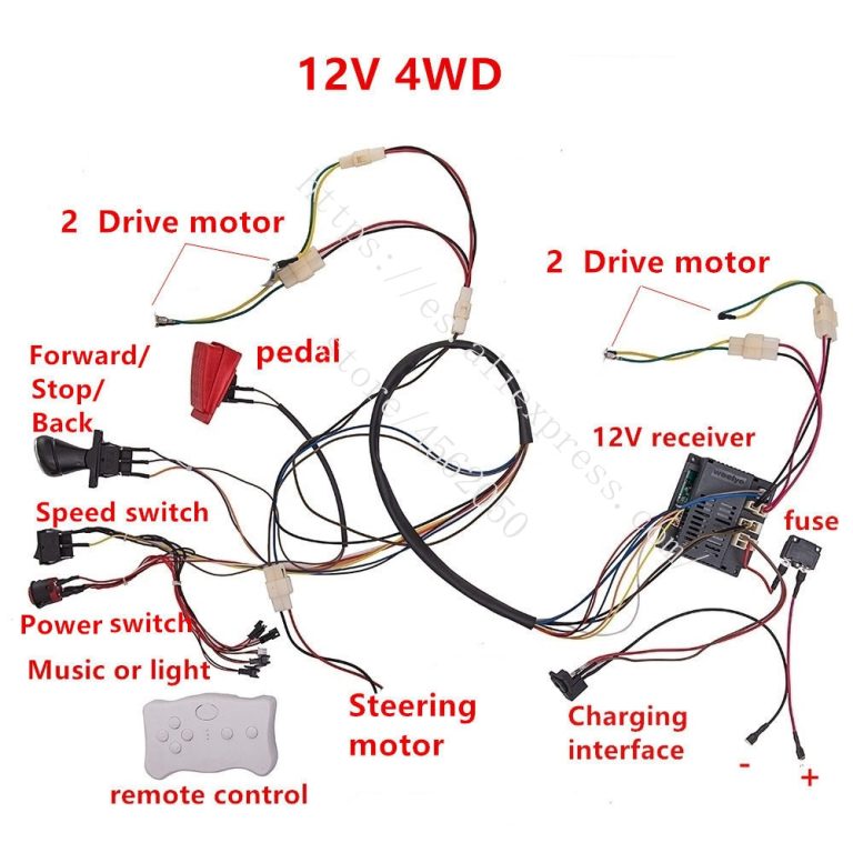 12V Wiring Electric Toy Car Wiring Diagram