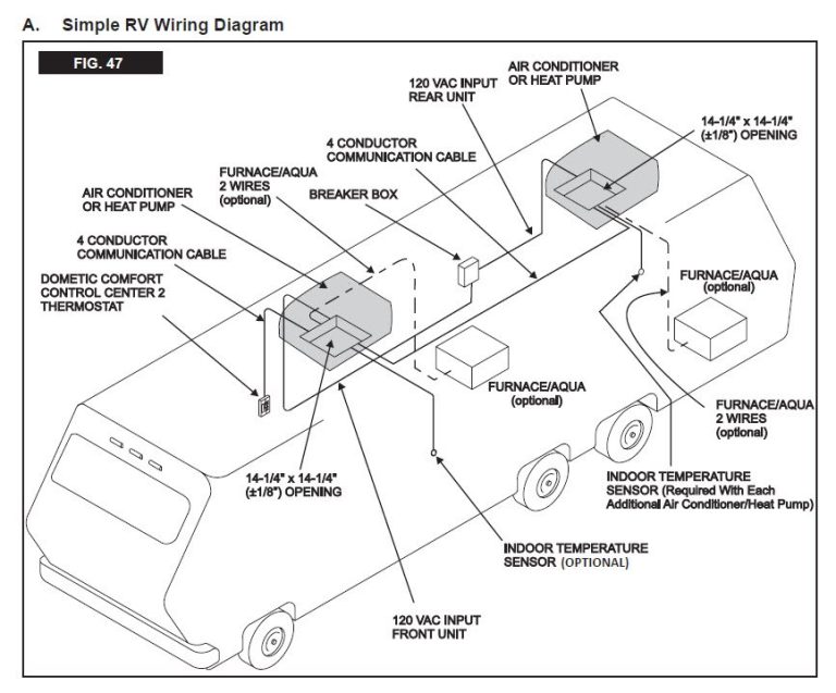 Dometic 3 Wire Thermostat Wiring Diagram