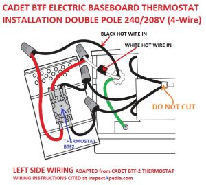 Line Voltage Thermostats for Electric Heating & Cooling Install
