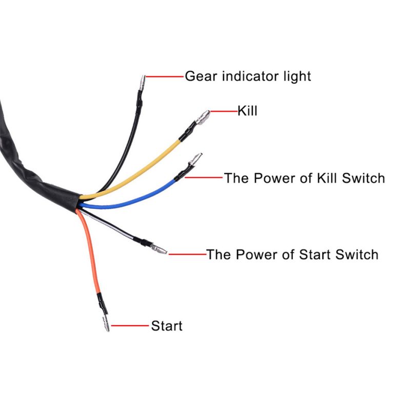 Motorcycle Handlebar Switch Wiring Diagram
