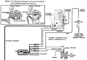 msd chevy hei distributor wiring diagram