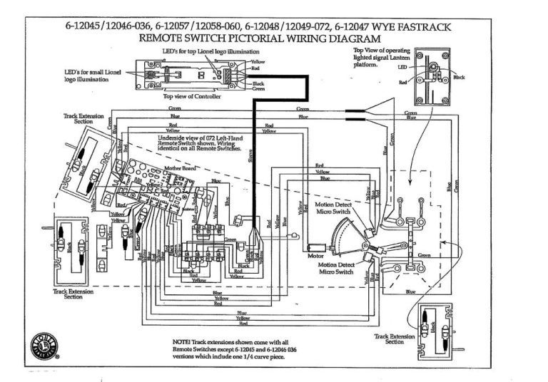 Lionel 1122 Switch Wiring Diagram