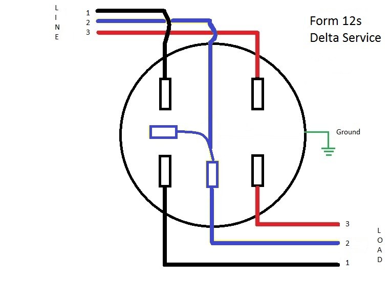 Electricity Meter Wiring Diagram