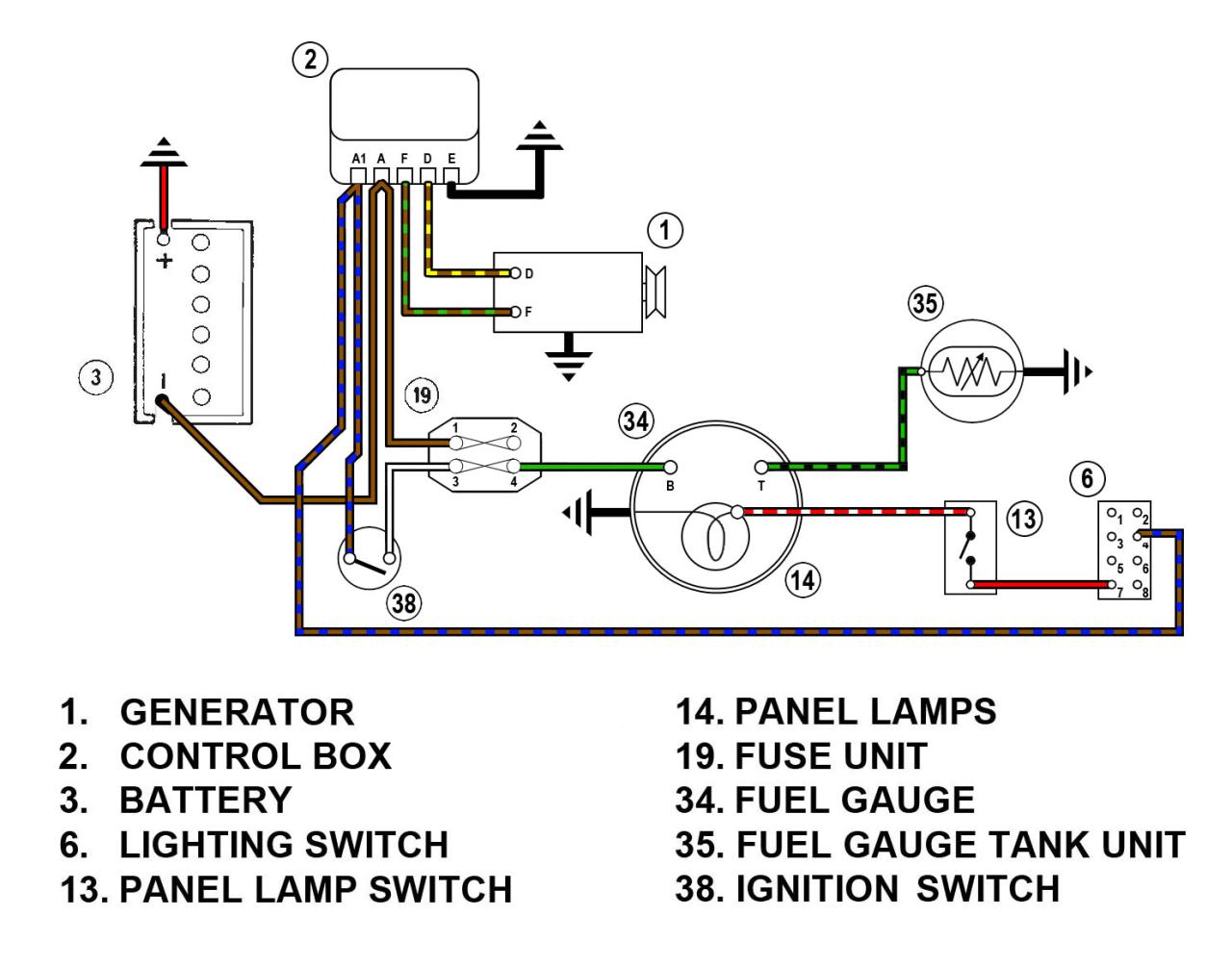 Fuel Sender Fuel Gauge Wiring Diagram