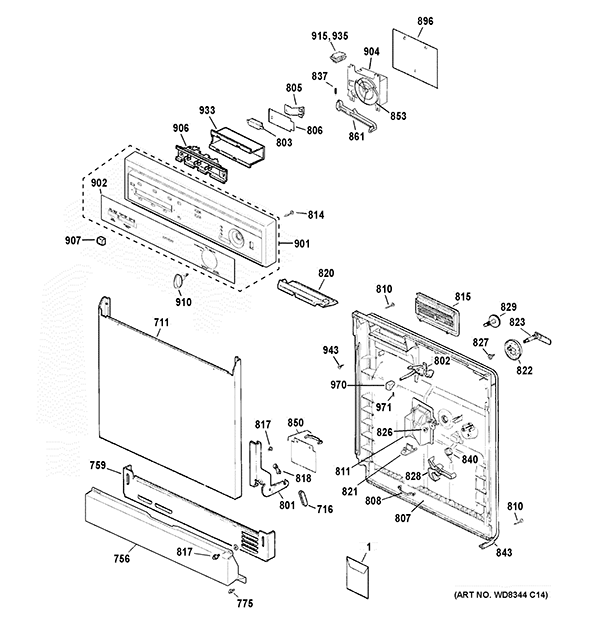 Wiring Diagram For Hotpoint Dishwasher Wiring Diagram Schemas