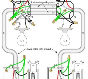 44 Awesome Light Wiring Diagram 2 Way Switch