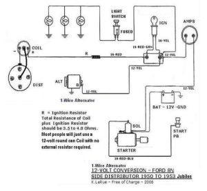 Ford 8n 12 Volt Conversion Wiring Diagram Ford Diagram