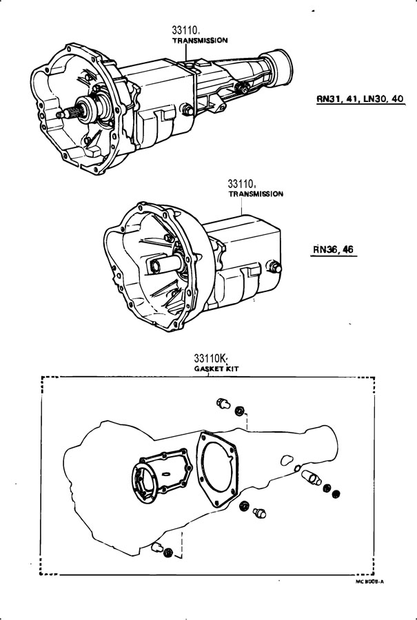 1983 Toyota Pickup Wiring Diagram