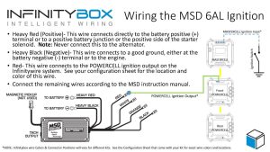 Wiring the MSD Ignition System Infinitybox