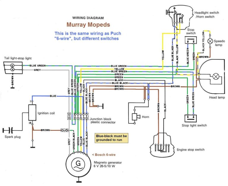 Murray 425001X8 Wiring Diagram