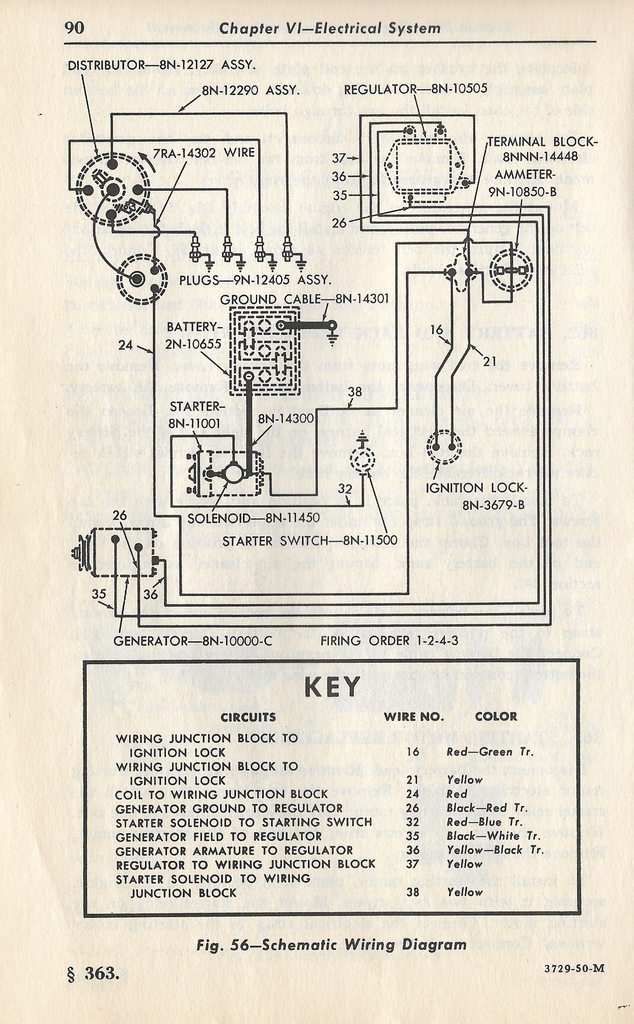 9N Ford Tractor Wiring Diagram