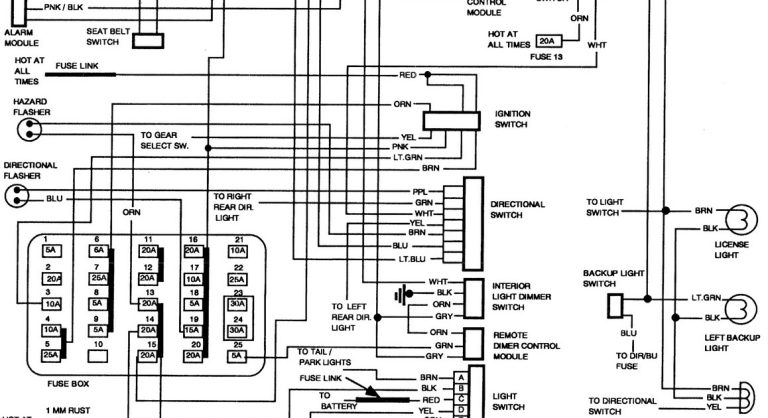 2001 Buick Lesabre Radio Wiring Diagram