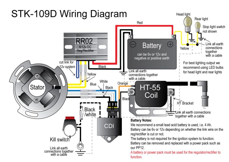 4 Wire Rectifier Wiring Diagram