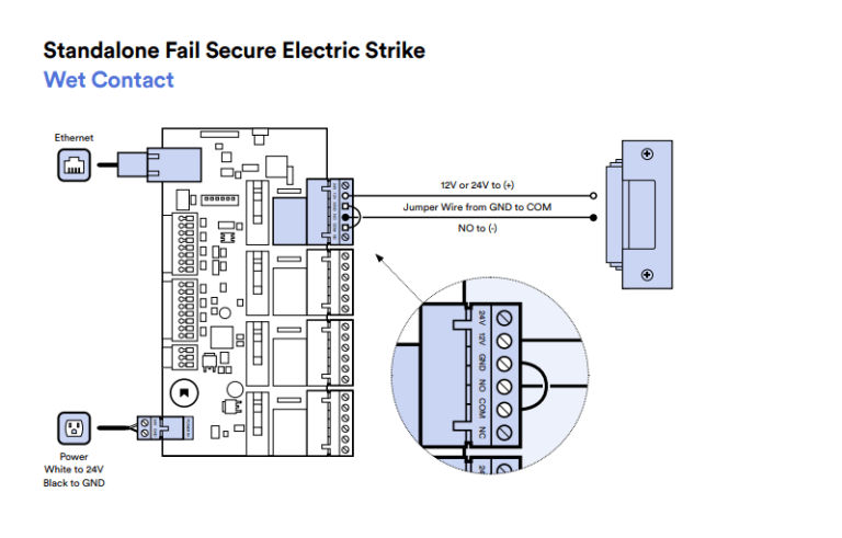 Electric Strike Lock Wiring Diagram