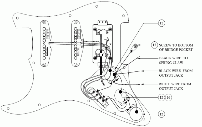Fender Squier Bullet Wiring Diagram