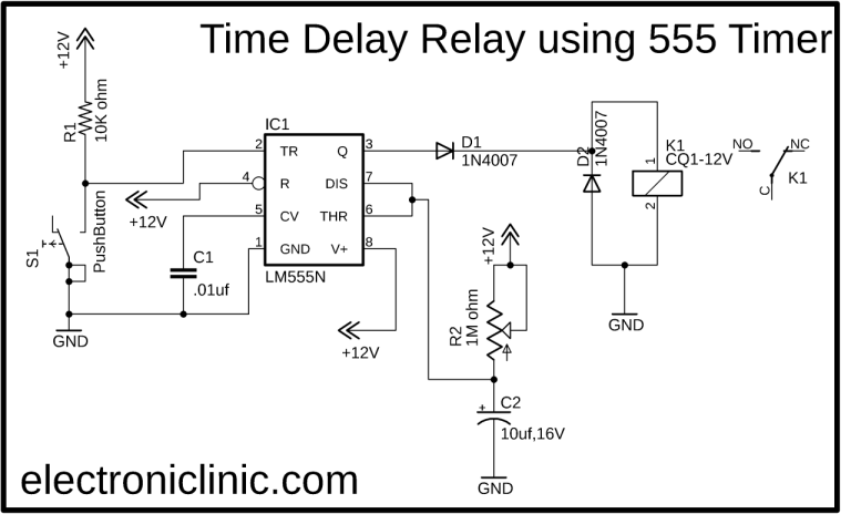 Timer Relay Wiring Diagram