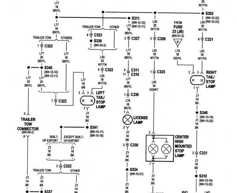Jeep Tail Light Wiring Diagram