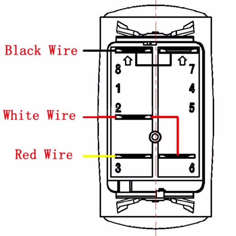 5 Terminal Rocker Switch Wiring Diagram
