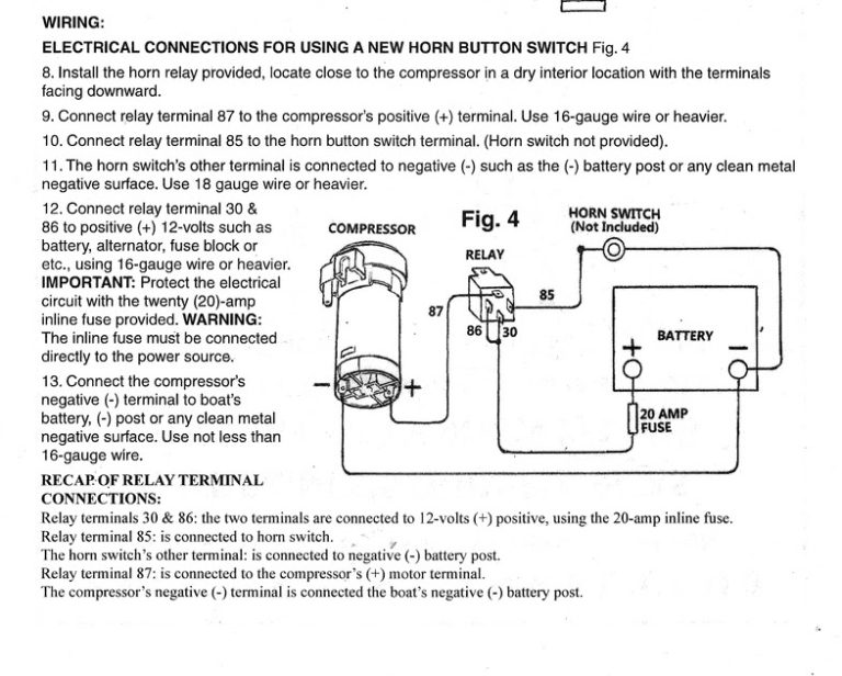 Wolo Horn Wiring Diagram