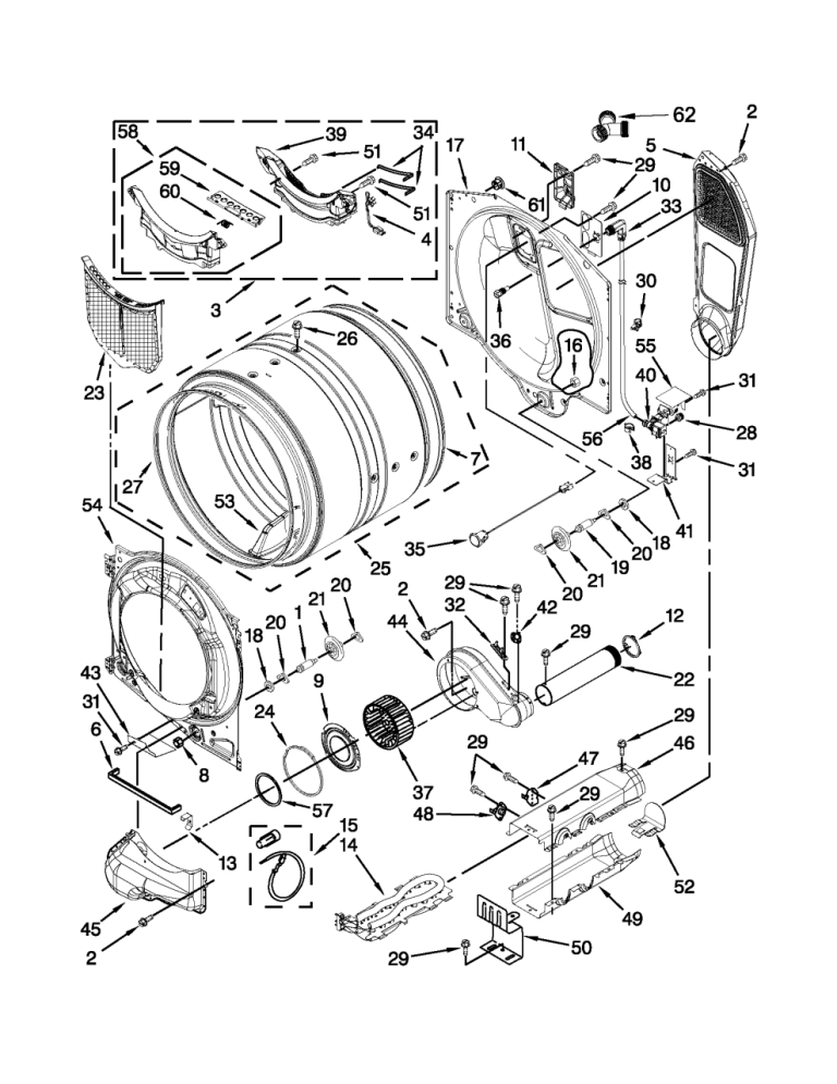 Wiring Diagram For A Whirlpool Dryer