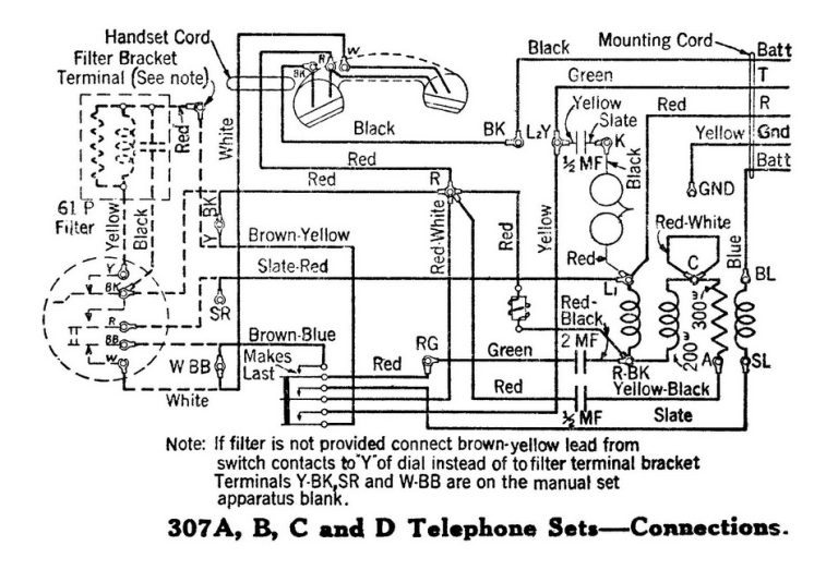 Antique Telephone Wiring Diagrams