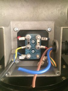 wiring How to wire up a singlephase electric blower motor