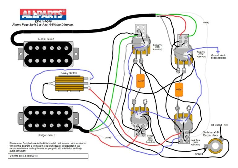 Jimmy Page Wiring Diagram