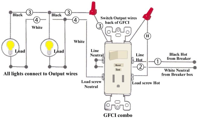 Light Switch Outlet Combo Wiring Diagram