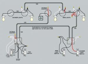 Wiring Two Lights To One Switch Diagram Wiring Diagram
