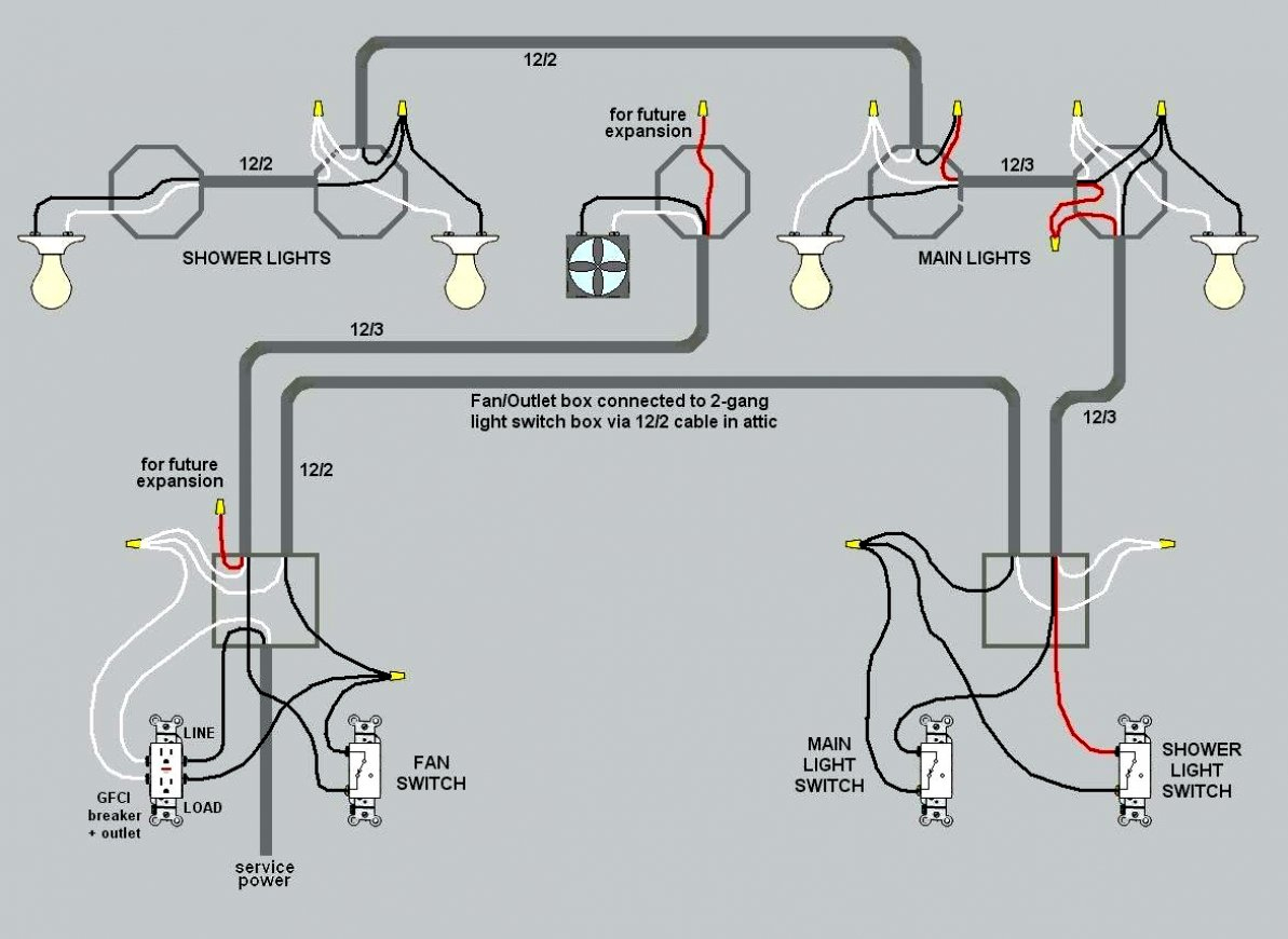 Wiring Two Lights To One Switch Diagram Wiring Diagram