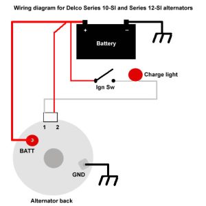 Ac Delco 4 Wire Alternator Wiring Diagram Database Wiring Diagram