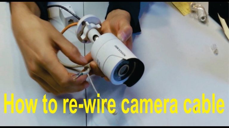 8 Wire Security Camera Wiring Diagram