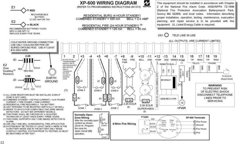 Vista 128Bpt Wiring Diagram