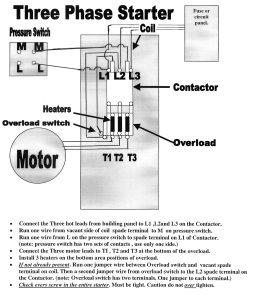 Air Compressor Wiring Diagram 230v 1 Phase Free Wiring Diagram