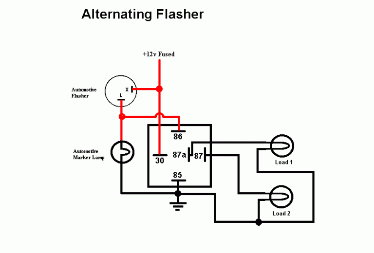 Alternating Relay Wiring Diagram