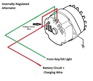 1 Wire Alternator Wiring Diagram Collection
