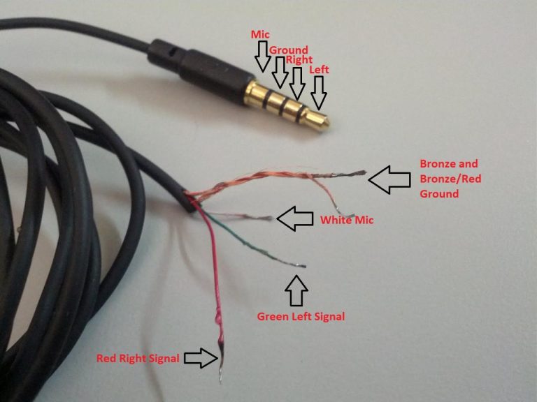 3 Wire Headphone Wiring Diagram