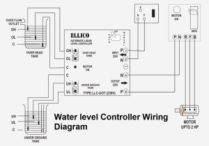 Automatic Water Level Controller Wiring Diagram
