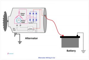 General Electric Voltage Regulator Wiring Diagram schematic and