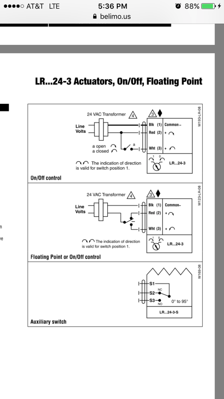 Belimo Actuator Wiring Diagram