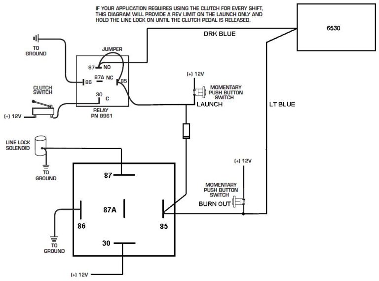 Hurst Line Lock Wiring Diagram