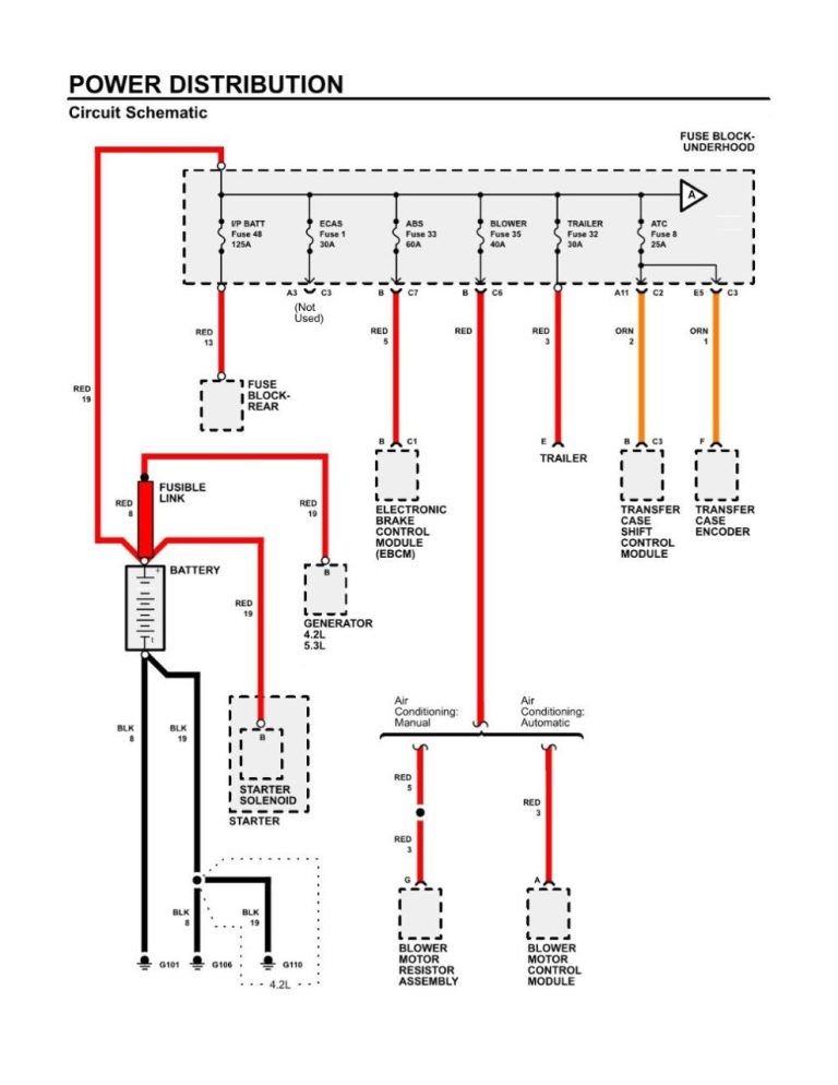 Blower Motor Resistor Wiring Diagram