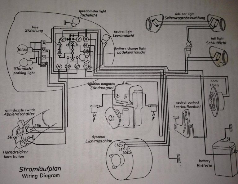 Bmw R69S Wiring Diagram