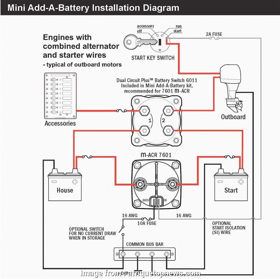 Perko Marine Dual Battery Switch Wiring Diagram / perko marine battery