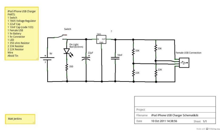 Iphone Charger Wiring Diagram